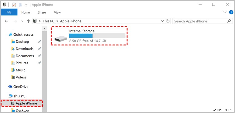 คำแนะนำทีละขั้นตอน:การถ่ายโอนไฟล์ Zip จาก iPhone ไปยัง Windows PC 