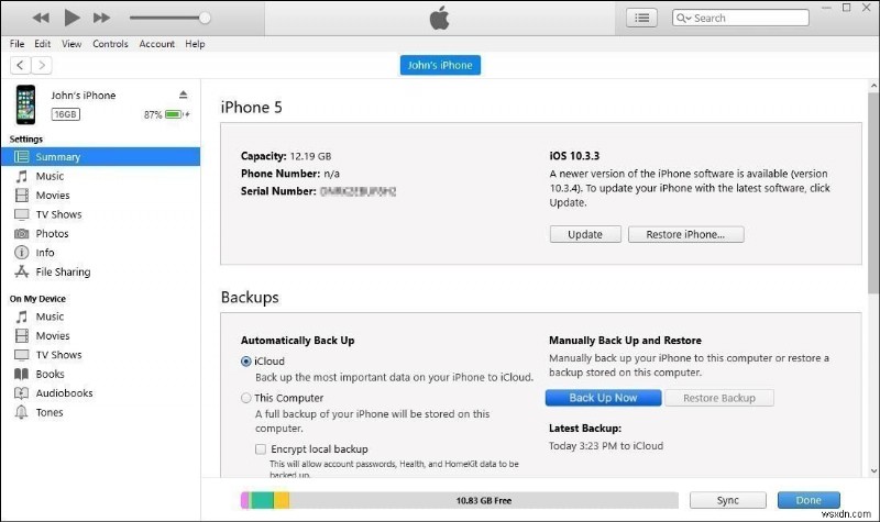 สำรองและกู้คืน iPhone ของคุณโดยใช้ฮาร์ดไดรฟ์ภายนอก - คำแนะนำทีละขั้นตอน