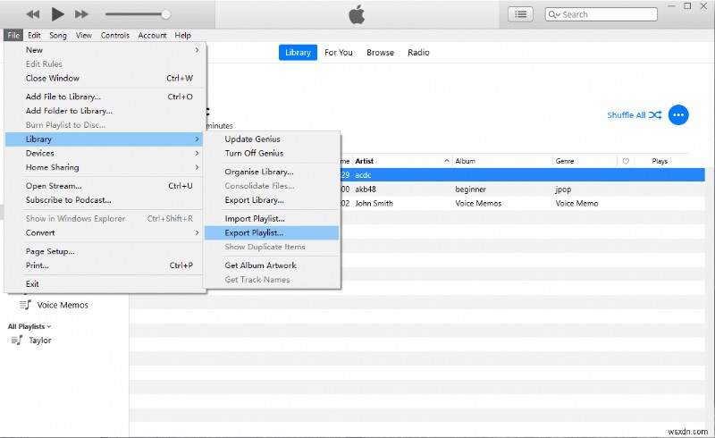 วิธีถ่ายโอนเพลย์ลิสต์ iTunes ไปยังไดรฟ์ USB - 3 วิธีง่าย ๆ (มีหรือไม่มี iTunes) 