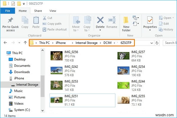 วิธีเข้าถึงรูปภาพ iPhone บนพีซี:4 วิธีง่าย ๆ 