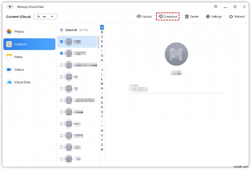 ถ่ายโอนผู้ติดต่อระหว่างบัญชี iCloud – 3 วิธีการพิสูจน์แล้ว 