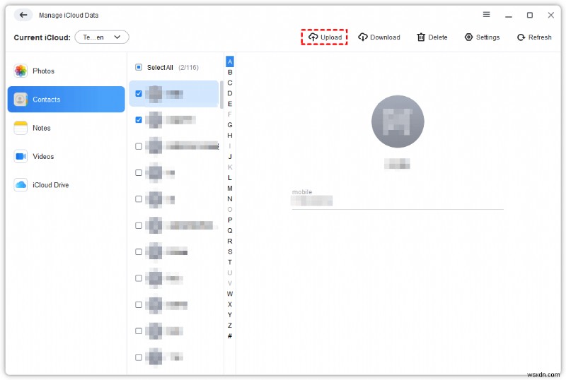 ถ่ายโอนผู้ติดต่อระหว่างบัญชี iCloud – 3 วิธีการพิสูจน์แล้ว 