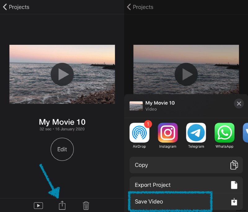 วิธีถ่ายโอนไฟล์ .MOV ไปยัง iPhone Camera Roll จากพีซีหรือแอพ Files 