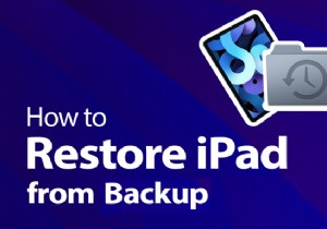กู้คืน iPad ของคุณจากข้อมูลสำรอง iCloud หรือ iTunes - คำแนะนำทีละขั้นตอน 