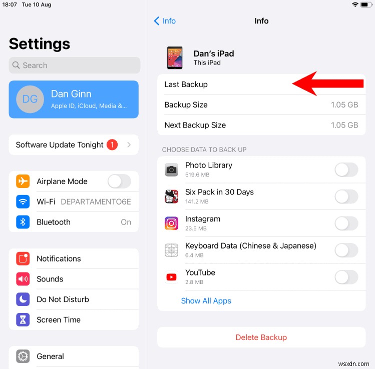 กู้คืน iPad ของคุณจากข้อมูลสำรอง iCloud หรือ iTunes - คำแนะนำทีละขั้นตอน