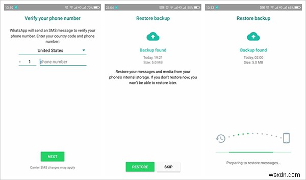ถ่ายโอนข้อมูลสำรอง WhatsApp ของคุณจาก Google Drive ไปยัง iCloud บน iPhone – คำแนะนำทีละขั้นตอน