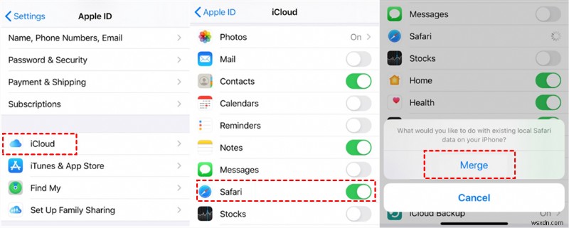 ถ่ายโอนบุ๊กมาร์ก Safari ไปยัง iPhone ใหม่ของคุณ:3 วิธีที่เชื่อถือได้