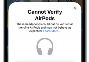วิธีแก้ไขการแจ้งเตือน  ไม่สามารถยืนยัน AirPods  บน iOS 16/17/18 