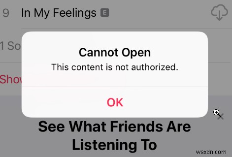 แก้ไขข้อผิดพลาด  ไม่ได้รับอนุญาต  ของ Apple Music อย่างรวดเร็วและฟรี 