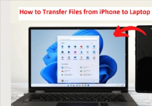 ถ่ายโอนไฟล์ iPhone ไปยังแล็ปท็อปของคุณผ่าน USB:คำแนะนำทีละขั้นตอน 