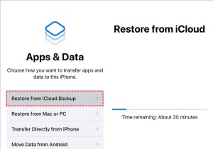 กู้คืน iPhone ของคุณเป็นข้อมูลสำรองก่อนหน้าผ่าน iCloud หรือ iTunes:คำแนะนำทีละขั้นตอน 