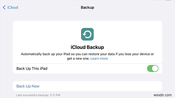 7 โซลูชั่นเพื่อหยุด iPad ของคุณจากความล้มเหลวในการสำรองข้อมูลไปยัง iCloud 