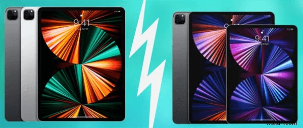 iPad Pro 2021 กับ 2022:การเปรียบเทียบโดยละเอียดเพื่อช่วยคุณเลือก 