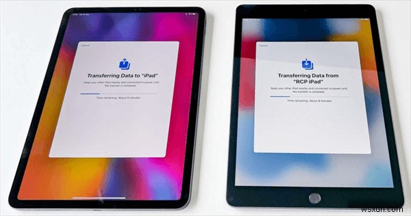 การถ่ายโอนข้อมูล iPad ใช้เวลานานเท่าใด เคล็ดลับและเวลา 