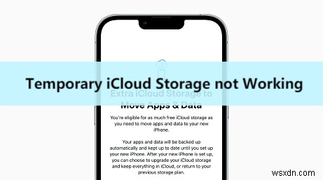 แก้ไขปัญหาที่เก็บข้อมูล iCloud ชั่วคราวบน iOS 15/16 - วิธีแก้ไขด่วน 