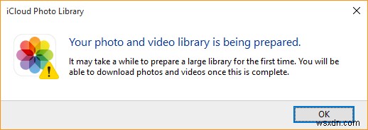 แก้ไขข้อความการเตรียมไลบรารีรูปภาพ iCloud บน Windows - คำแนะนำทีละขั้นตอน 