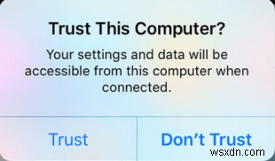 แก้ไขข้อผิดพลาด ไม่สามารถเชื่อมต่อกับ iPod Touch นี้ ของ iTunes ได้อย่างรวดเร็ว