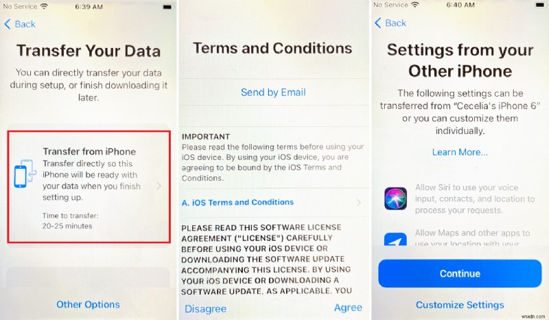 คู่มือเริ่มต้นใช้งานฉบับย่อฉบับสมบูรณ์:การถ่ายโอน iPhone-to-iPhone อย่างราบรื่นทำได้ง่าย