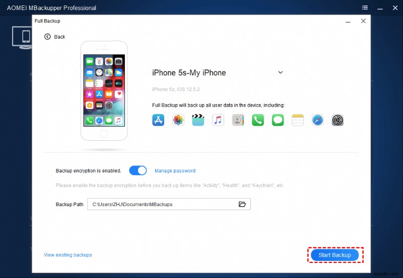 สำรองข้อมูล iPhone ของคุณอย่างปลอดภัยบนคอมพิวเตอร์ของคุณ:วิธีการเข้ารหัสสองวิธี 