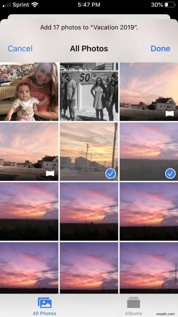 สร้างและแชร์วิดีโอความทรงจำอันน่าทึ่งบน iPhone ของคุณด้วยแอพรูปภาพที่มาพร้อมเครื่อง