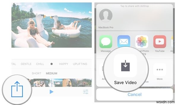 สร้างและแชร์วิดีโอความทรงจำอันน่าทึ่งบน iPhone ของคุณด้วยแอพรูปภาพที่มาพร้อมเครื่อง