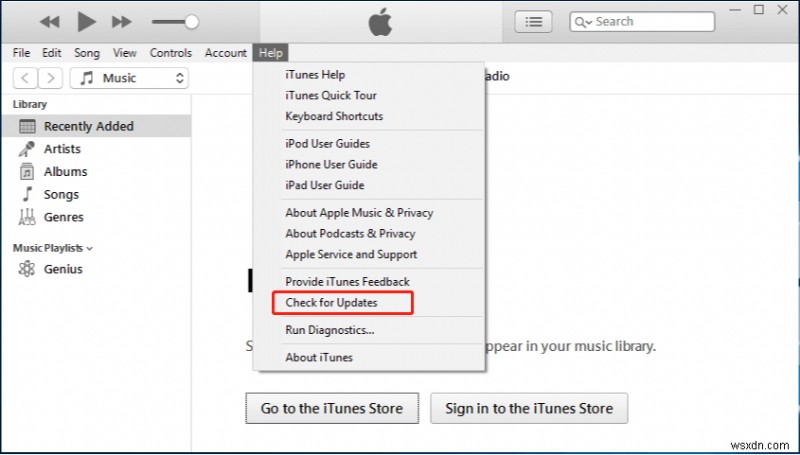 แก้ไขข้อผิดพลาดไดรเวอร์ iTunes:iTunes กำลังรอ Windows Update บน iPhone 