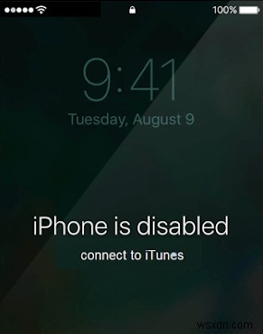 iPhone SE ปิดการใช้งาน? เชื่อมต่อกับ iTunes และปลดล็อคอุปกรณ์ของคุณอย่างรวดเร็ว 