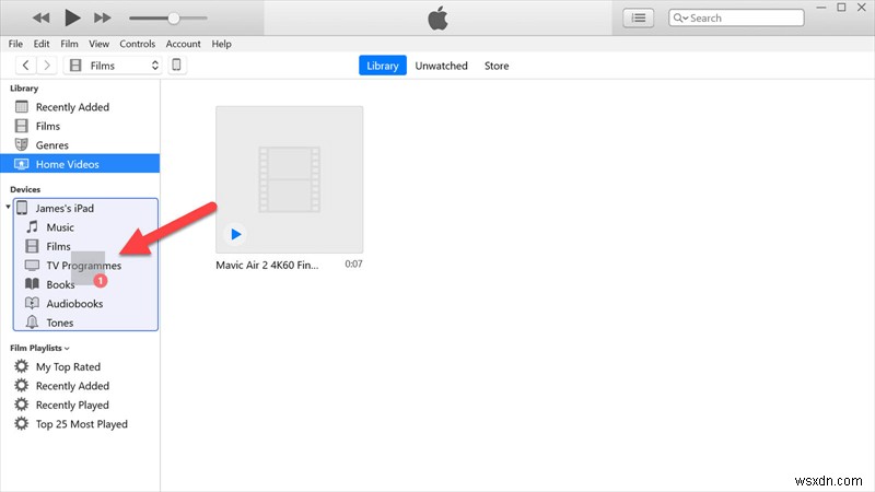 ถ่ายโอนวิดีโอจาก iTunes ไปยัง iPhone หรือ iPad ของคุณ:คำแนะนำทีละขั้นตอน 