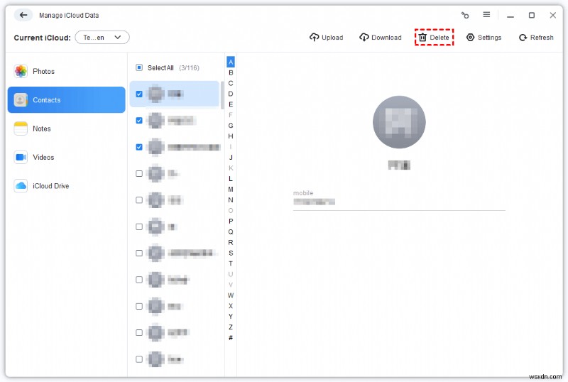 วิธีลบผู้ติดต่ออย่างปลอดภัยจาก iCloud - คู่มือฉบับสมบูรณ์ 