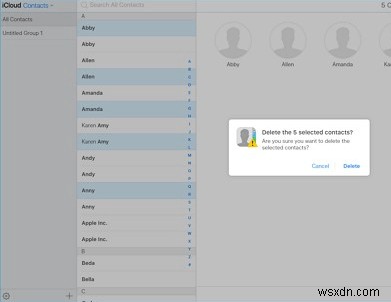 วิธีลบผู้ติดต่ออย่างปลอดภัยจาก iCloud - คู่มือฉบับสมบูรณ์ 