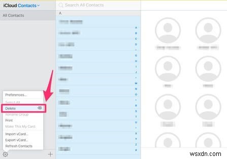วิธีลบผู้ติดต่ออย่างปลอดภัยจาก iCloud - คู่มือฉบับสมบูรณ์ 