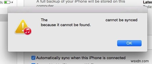 ปัญหา iPod Sync ทั่วไปกับ iTunes และวิธีแก้ไข 