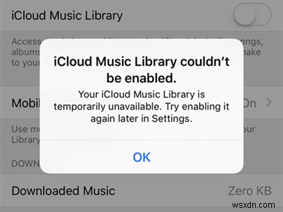 7 ขั้นตอนสำคัญในการแก้ไขปัญหาการเปิดใช้งานคลังเพลง iCloud 