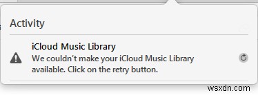 วิธีแก้ไข  คลังเพลง iCloud ไม่พร้อมใช้งาน  บนพีซี Windows 