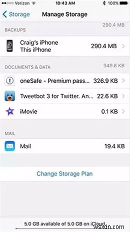 Apple เก็บข้อมูลสำรอง iCloud ไว้สำหรับ iPhone ของคุณจำนวนเท่าใด 