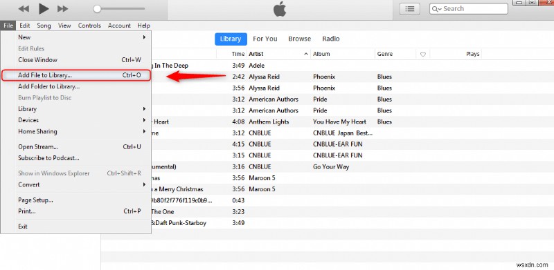 ถ่ายโอนเพลงไปยัง iPad/iPhone ของคุณเพื่อการฟังแบบออฟไลน์ – ทีละขั้นตอน