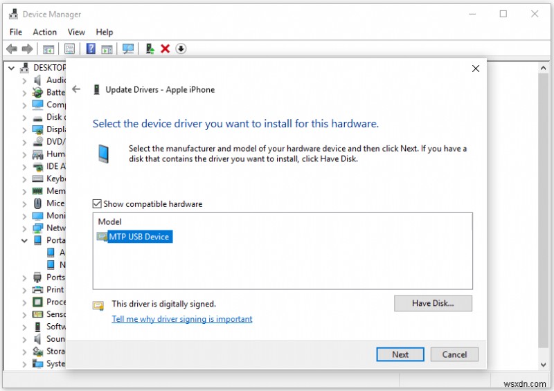 แก้ไขไม่พบ iPhone บนพีซี Windows 10/8/7 - คำแนะนำทีละขั้นตอน