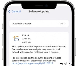 แก้ไขวิดเจ็ต iPhone รีเซ็ตหลังจากสำรองข้อมูลคืนค่า - โซลูชันที่รวดเร็วและเชื่อถือได้ 