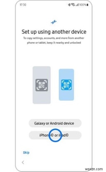 ถ่ายโอนเค้าโครงหน้าจอโฮม iPhone ของคุณไปยัง Samsung ได้อย่างง่ายดาย 