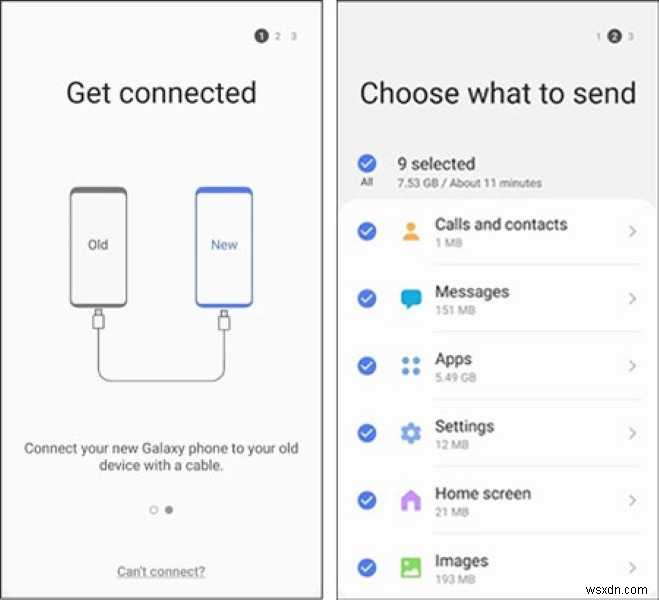ถ่ายโอนเค้าโครงหน้าจอโฮม iPhone ของคุณไปยัง Samsung ได้อย่างง่ายดาย 