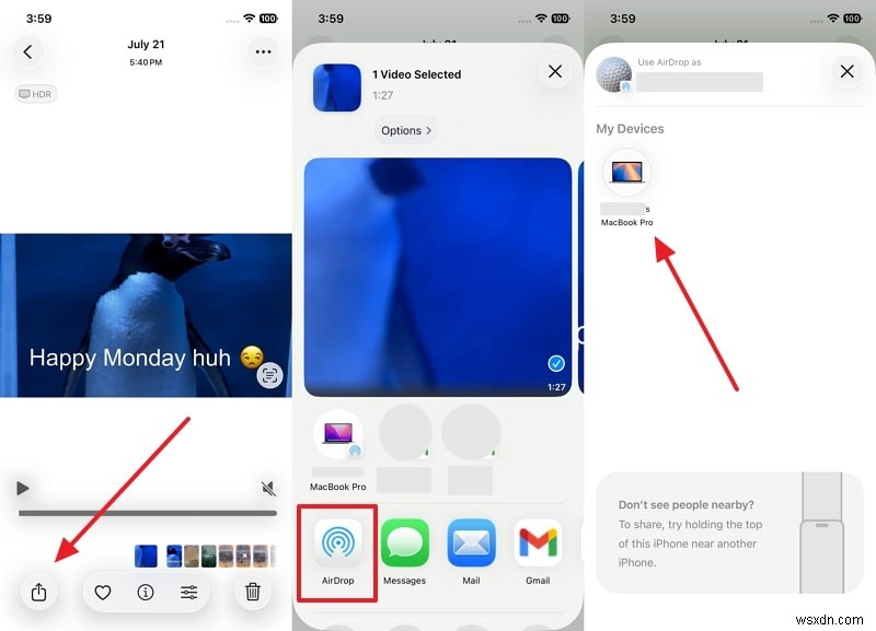 ถ่ายโอนวิดีโอ iPhone ไปยังพีซีหรือ Mac ของคุณได้อย่างง่ายดาย:7 วิธีการพิสูจน์แล้ว 
