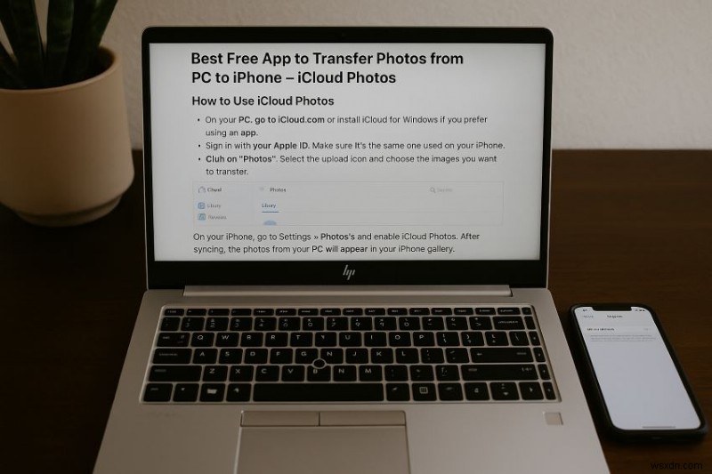 แอปถ่ายโอน PC ไปยัง iPhone ยอดนิยม:รูปภาพ วิดีโอ และอื่นๆ 