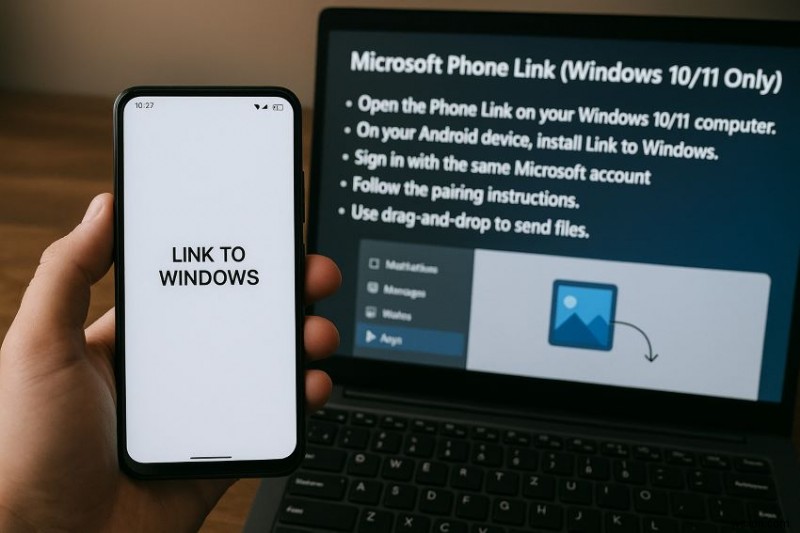 แอพถ่ายโอนพีซีสู่มือถือที่ปลอดภัยและรวดเร็วอันดับต้น ๆ สำหรับ Android และ iPhone 