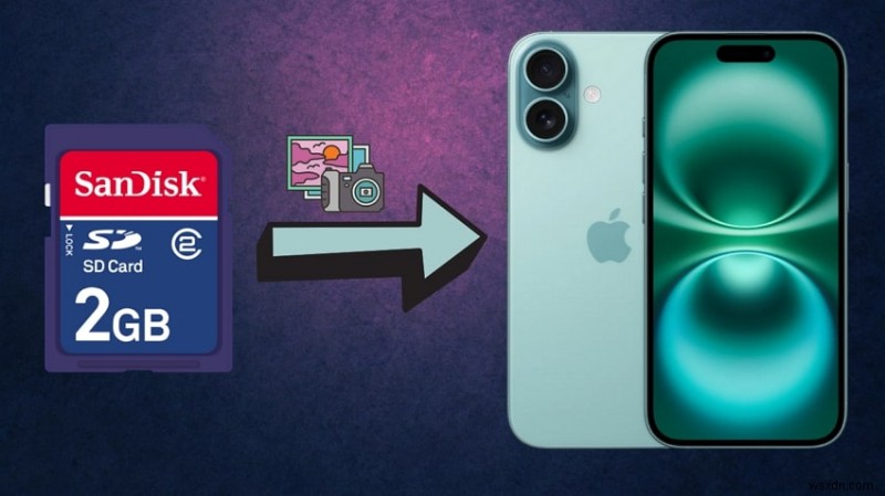 ถ่ายโอนภาพถ่ายการ์ด SD ไปยัง iPhone ของคุณได้อย่างราบรื่น - 4 วิธีการที่ได้รับการพิสูจน์แล้ว 