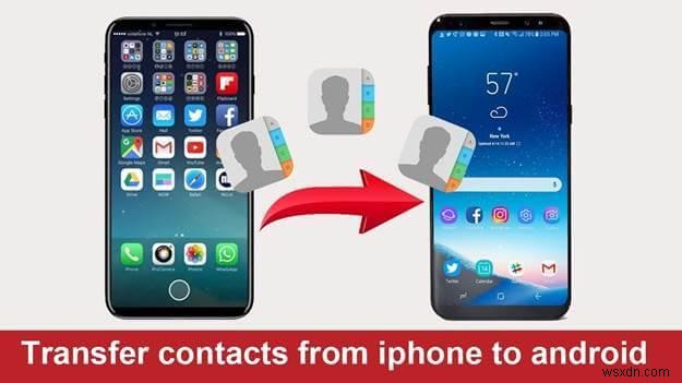 การถ่ายโอนผู้ติดต่อแบบไร้สายอย่างราบรื่นจาก iPhone ไปยัง Android - คู่มือฉบับย่อ 