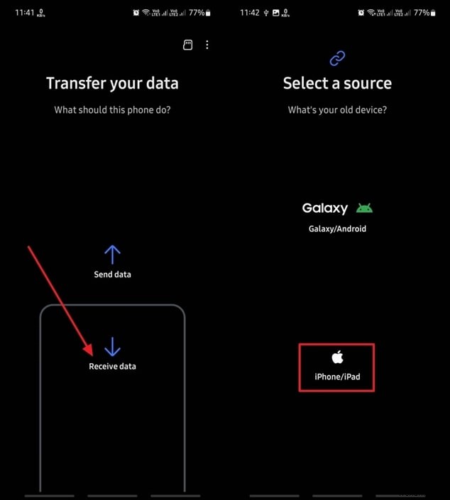 การถ่ายโอนไฟล์อย่างราบรื่นจาก iPhone ไปยัง Android:คำแนะนำทีละขั้นตอน 