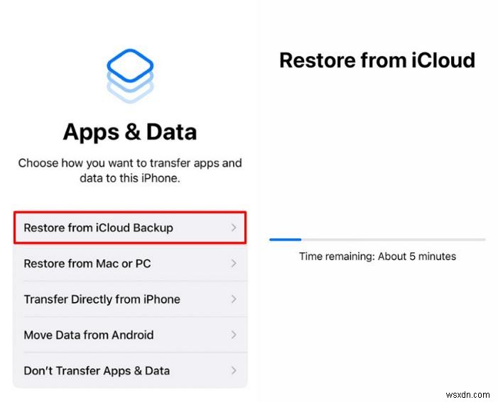 กู้คืนแอพ iOS ที่ซื้อจาก iCloud:คำแนะนำทีละขั้นตอน 