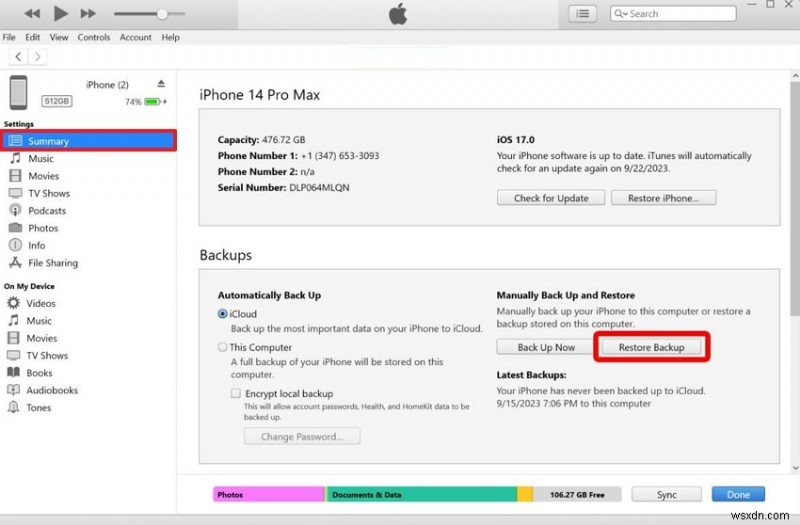 กู้คืนรูปภาพ iPhone ที่ถูกลบ:5 วิธีการที่ได้รับการพิสูจน์แล้ว 