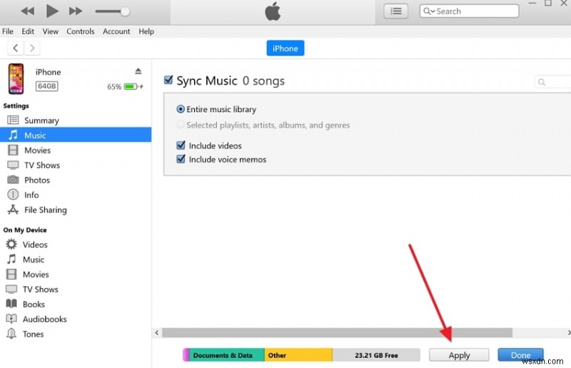 แก้ไขปัญหาการถ่ายโอนเพลงของ iPhone:แก้ไขปัญหา iTunes ทีละขั้นตอน 