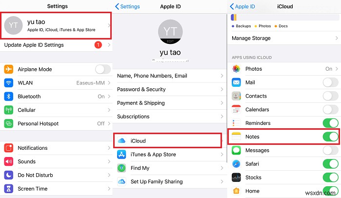 ถ่ายโอน iPhone Notes ไปยังคอมพิวเตอร์ของคุณ:คำแนะนำทีละขั้นตอน 